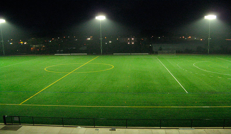 Iluminação esportiva futebol